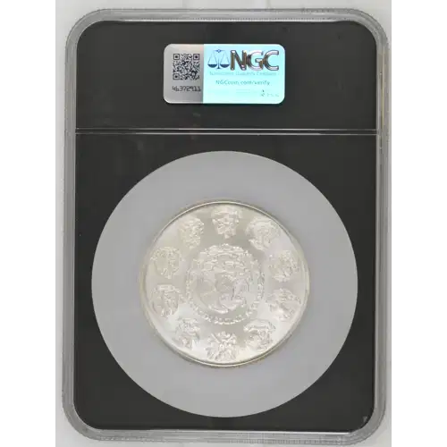 2024Mo - 5oz Libertad Silver Coin - Mexico 5 Onza - NGC GEM UNC. (D-7)